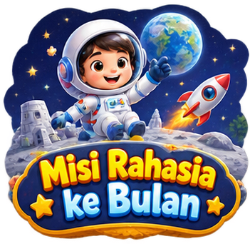 Ilustrasi dummy Misi ke Bulan
